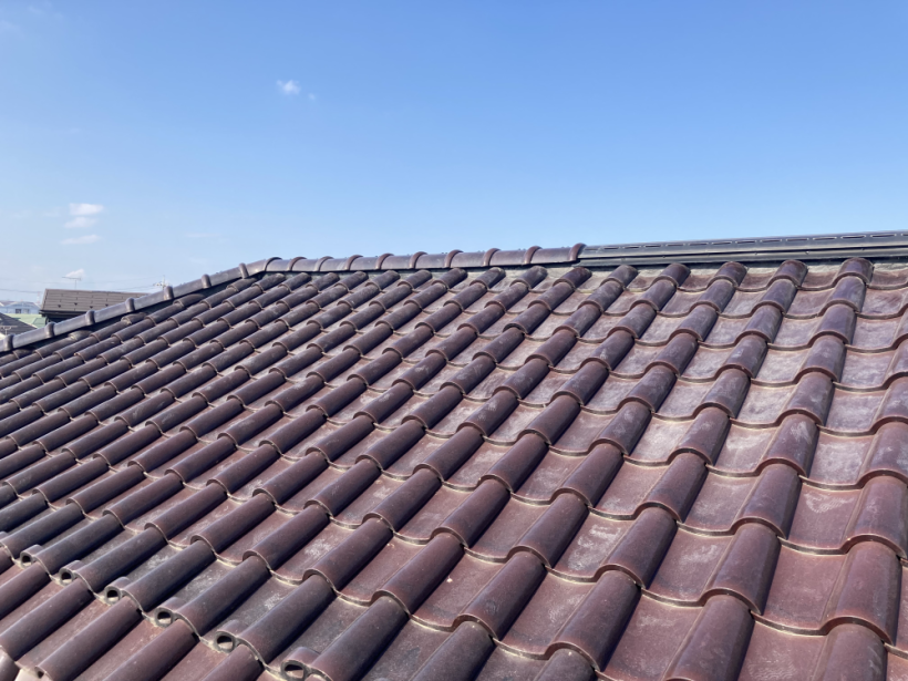 棟瓦施工後の写真B
